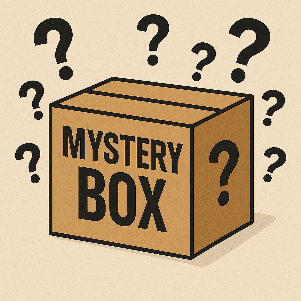 Monatliche Mystery Box (64,99 jetzt, danach 25 €/Monat)